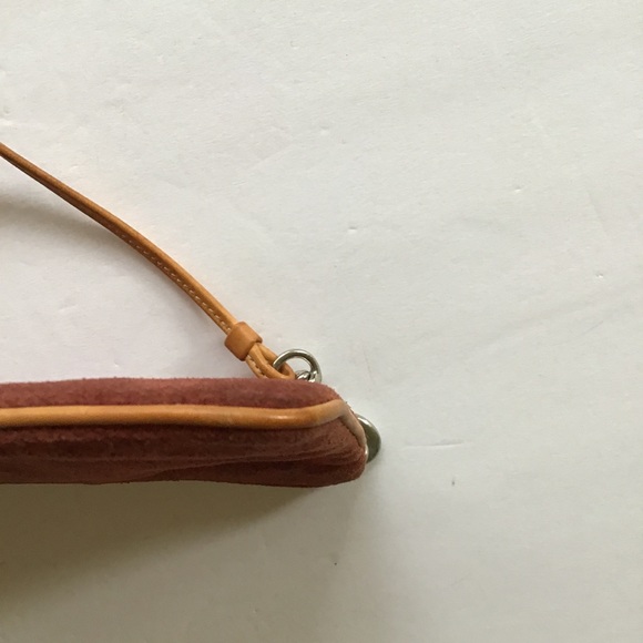 COACH SUEDE WRISTLET - Picture 11 of 15
